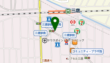 POLA THE BEAUTY 三鷹駅南口店の地図画像