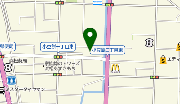 POLA THE BEAUTY 浜松小豆餅店の地図画像