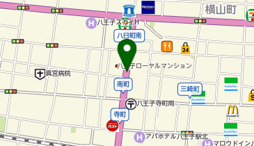 POLA イセタンミラーセレオ八王子店の地図画像