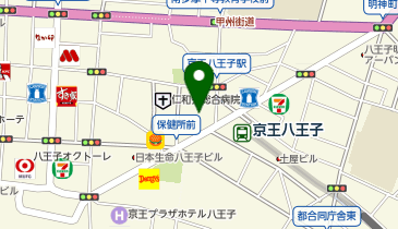 POLA Amor e sorriso京王八王子の地図画像