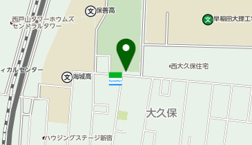 POLA 新大久保の地図画像