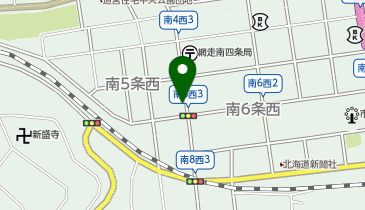POLA 網走の地図画像