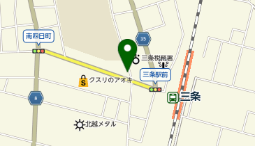 POLA 三条の地図画像
