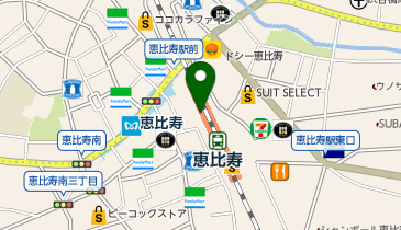 POLA イセタンミラー アトレ恵比寿店の地図画像