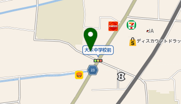 POLA liensis 大木町の地図画像