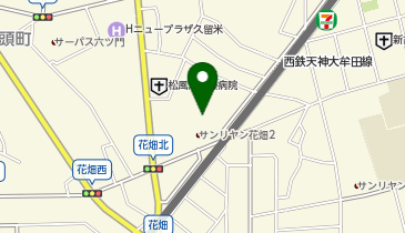 POLA 花畑の地図画像