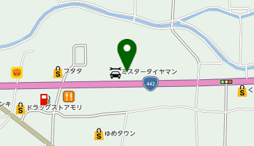 POLA THE BEAUTY 八女店の地図画像