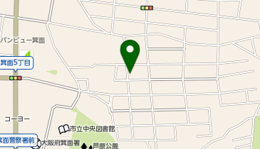 POLA 桜通りの地図画像