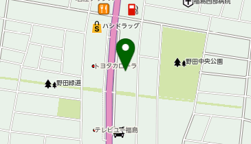 POLA THE BEAUTY 福島店の地図画像