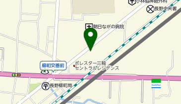 POLA THE BEAUTY 長野中央店の地図画像