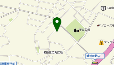 POLA 千早2丁目の地図画像