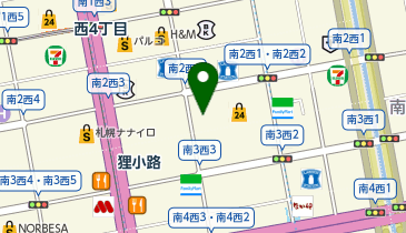 POLA THE BEAUTY 札幌大通り店の地図画像