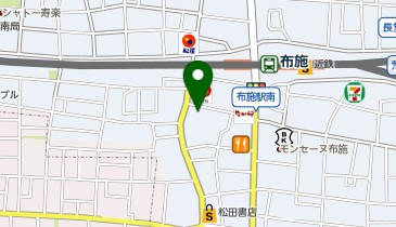 POLA THE BEAUTY 布施店の地図画像