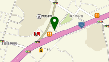 POLA 君津の地図画像