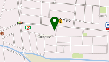 POLA THE BEAUTY 桜田西店の地図画像