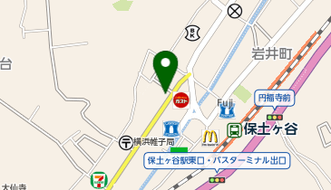 POLA THE BEAUTY 保土ケ谷店の地図画像
