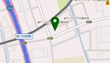POLA THE BEAUTY 三郷中央店の地図画像