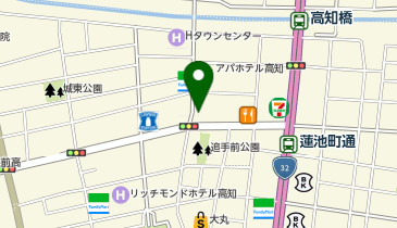 POLA いのの地図画像