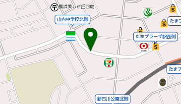 POLA たまプラーザの地図画像