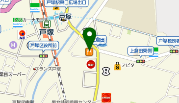 POLA THE BEAUTY 戸塚駅前店の地図画像