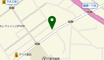 POLA 八戸ゆりの木通りの地図画像
