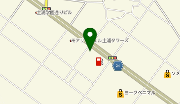 POLA THE BEAUTY 土浦店の地図画像