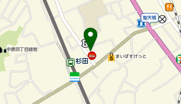 POLA 杉田の地図画像