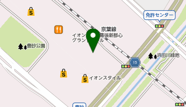 POLA THE BEAUTY イオンモール幕張新都心店の地図画像