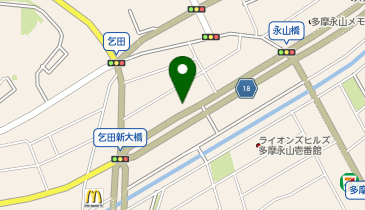 POLA THE BEAUTY 永山店の地図画像