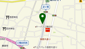POLA ビューティパレット長野大通りの地図画像