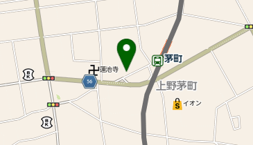 POLA 上野の地図画像