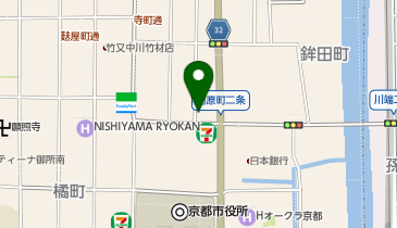 POLA 河原町二条の地図画像