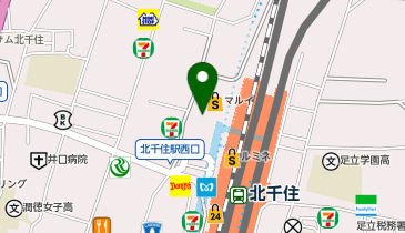 POLA アミューズボーテ北千住マルイ店の地図画像