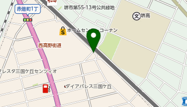 POLA 阪堺の地図画像