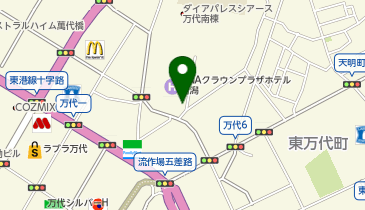 POLA THE BEAUTY ANAクラウンプラザホテル新潟店の地図画像