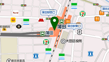 POLA THE COSMETIC TERRACE DEUX 東急プラザ蒲田店の地図画像