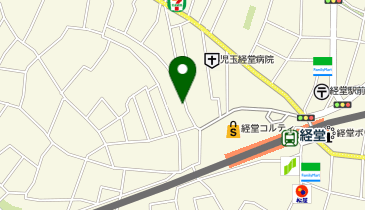 POLA 東経堂の地図画像