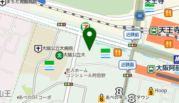 POLA THE BEAUTY あべのルシアス店の地図画像