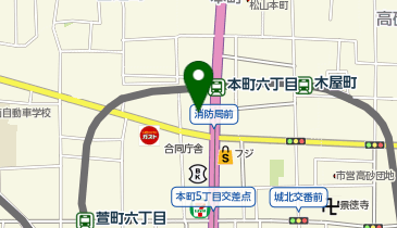 POLA 松山本町の地図画像