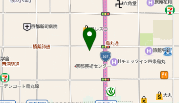 POLA THE BEAUTY 烏丸蛸薬師店の地図画像