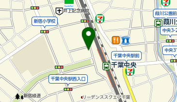 POLA フェイシャル&ボディエステサロン千葉の地図画像