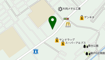 POLA 入間中央の地図画像