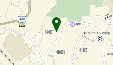 POLA 和空 成田山門前..の地図画像