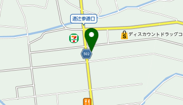 POLA みやじ参道の地図画像