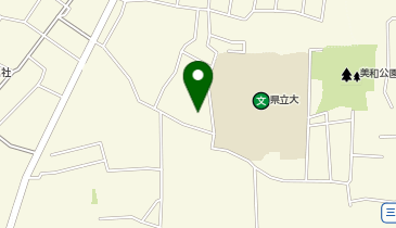 POLA 長野県立大学西の地図画像