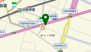 POLA THE BEAUTY 弥富駅前店の地図画像