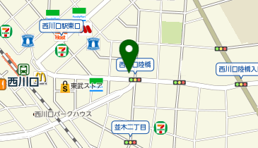POLA 西川口の地図画像