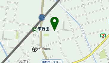 POLA 桜町の地図画像