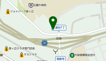 POLA THE BEAUTY ルルポ泉ケ丘店の地図画像