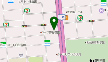 POLA 名古屋栄の地図画像